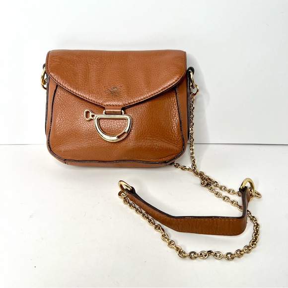 Ralph Lauren Handbags - Vintage Ralph Lauren Brown Leather Crossbody Bag